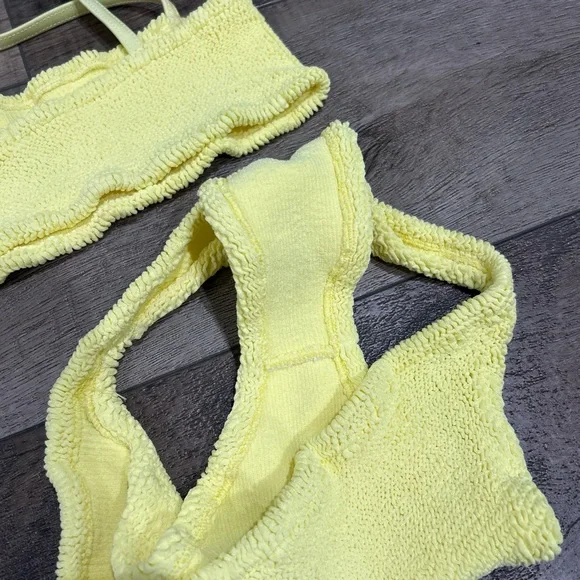 Hunza G Gigi bikini set in yellow - Picture 4 of 5